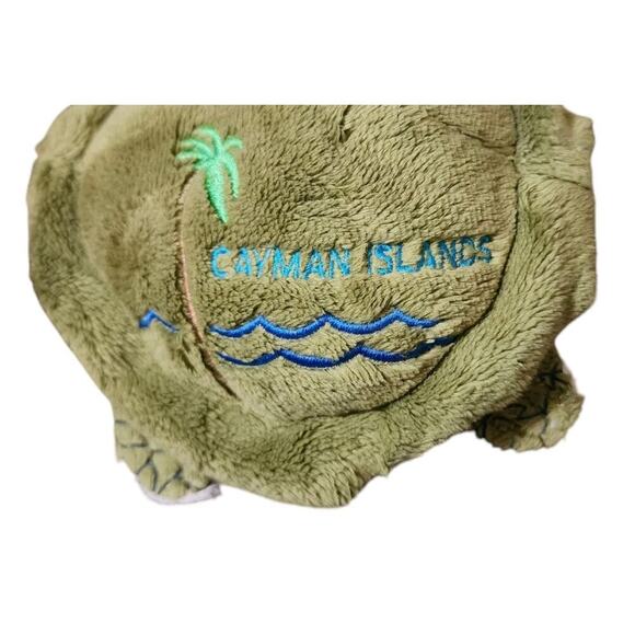 Wishpets Jolene Sea Turtle Plush Stuffed Animal Toy Green Cream Cayman Islands - Picture 2 of 3